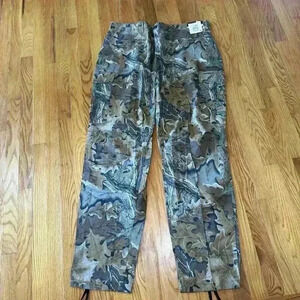 VintageNWT Rattlers‎ Brand USA Hunting Camo Pants WM Heather Size XL  Adjustable